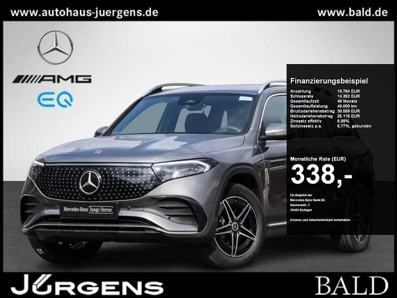 Metalliclack mountaingrau Gebraucht 2024 Mercedes EQB350 AMG SUV | 43.690 € (Etwas zu teuer) - Bild 1/4