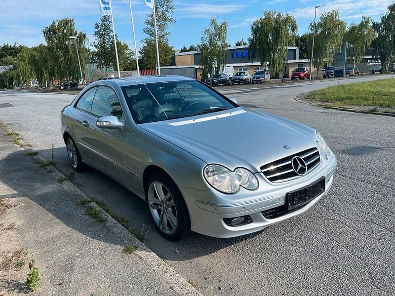 Grau Gebraucht 2007 Mercedes CLK200 Elegance | 3.400 € (Guter Preis) - Bild 1/4