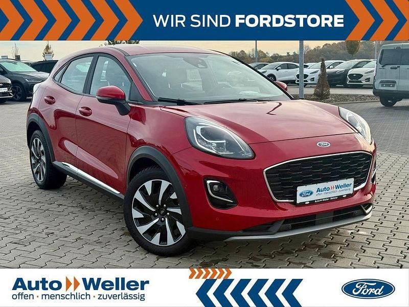 Rot Gebraucht 2022 Ford Puma Titanium SUV | 22.490 € (Fairer Preis) - Bild 1/4