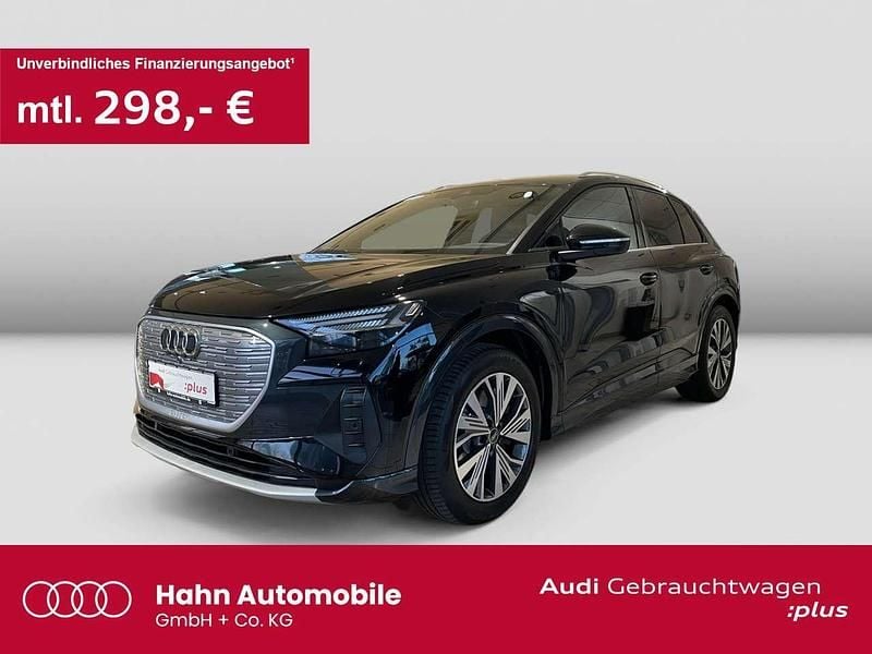 Schwarz Gebraucht 2021 Audi Q4 e-tron S-Line SUV | 29.730 € (Etwas zu teuer) - Bild 1/3