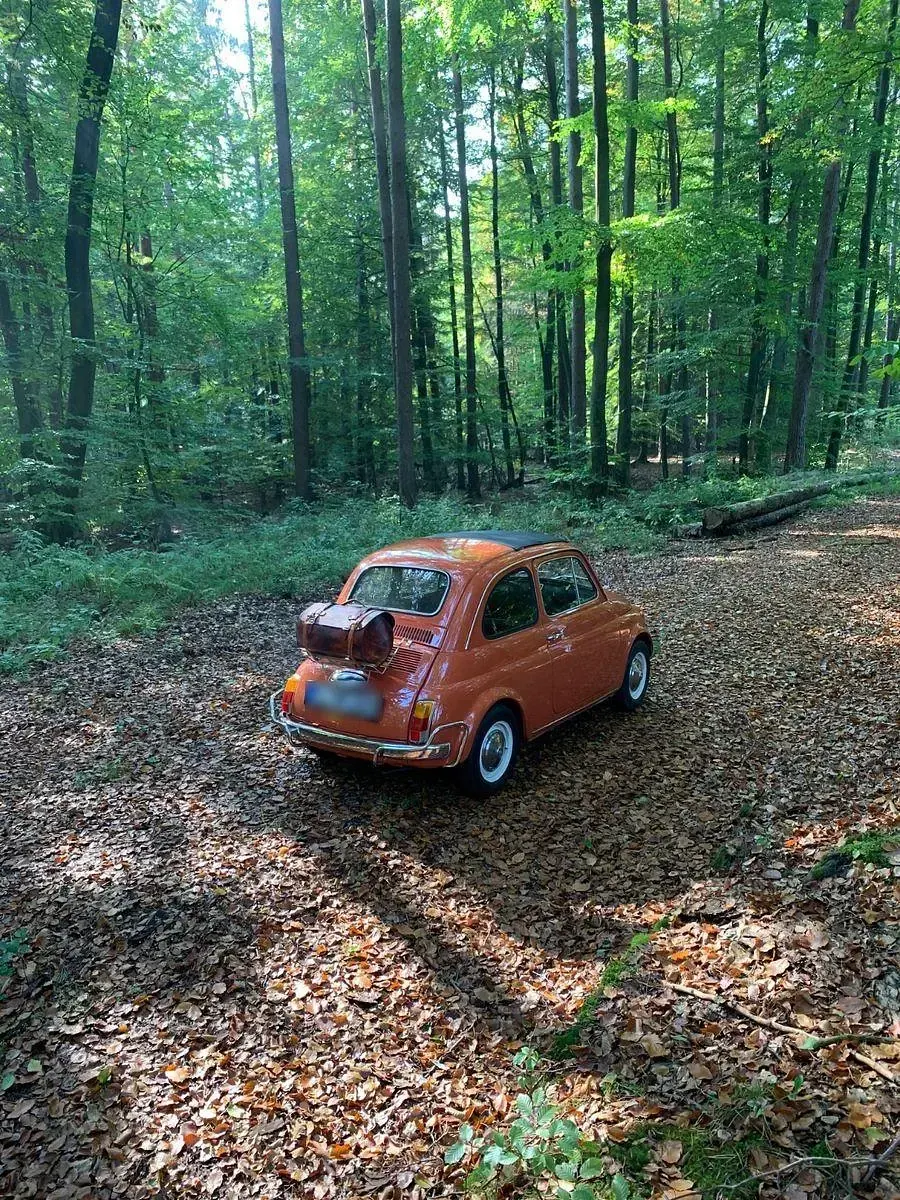 Gebraucht Fiat 500 18 PS (13 kW) 1971 Orange Kleinwagen