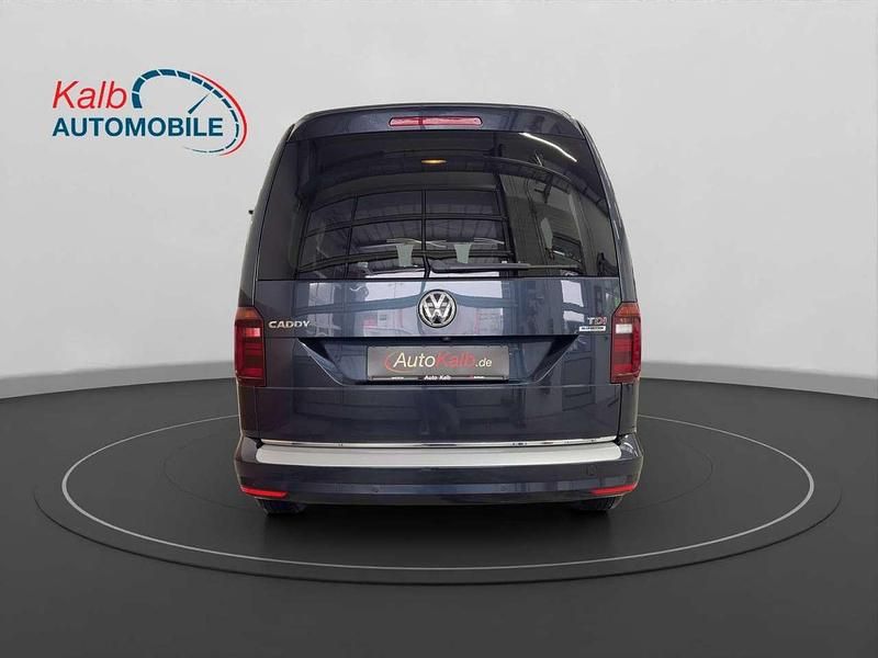 Gebraucht VW Caddy Highline 150 PS (110 kW) 2016 Starlight blue metallic Van / Kleinbus