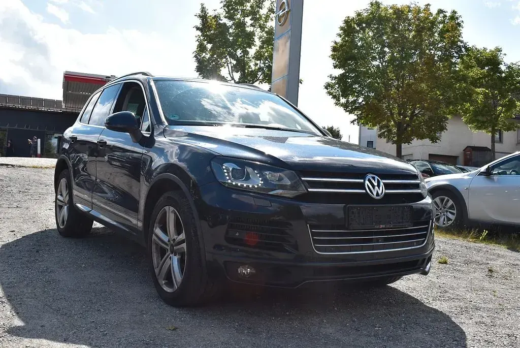 Gebraucht VW Touareg R-line 245 PS (180 kW) 2011 Schwarz SUV