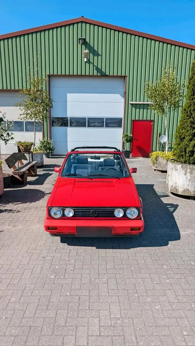 Gebraucht VW Golf Cabriolet 98 PS (72 kW) 1994 Rot Cabrio
