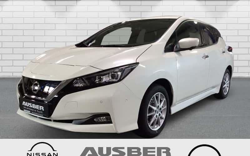 Weiß Gebraucht 2021 Nissan Leaf Tekna Kleinwagen | 16.666 € (Fairer Preis) - Bild 1/4