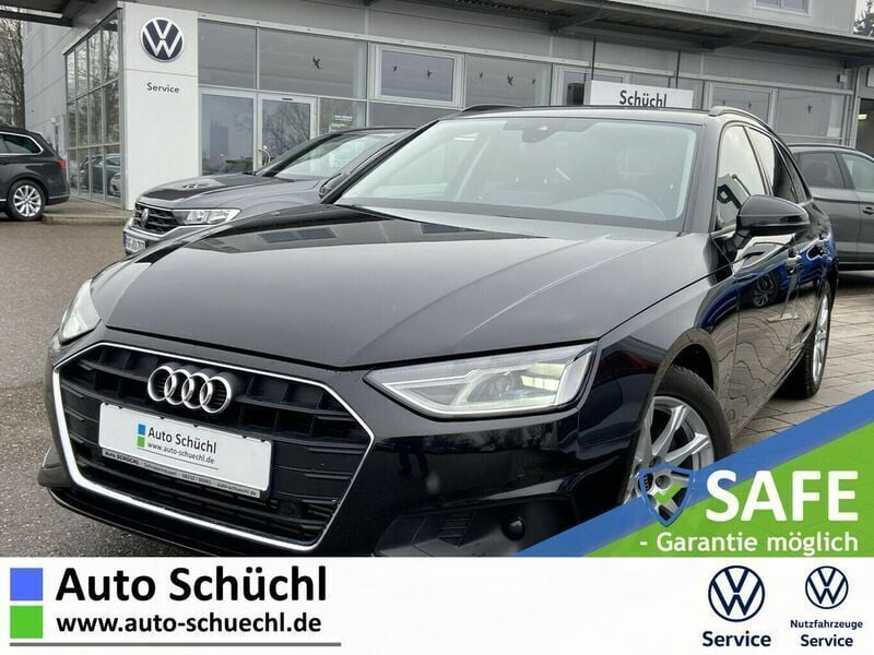 Mythosschwarz metallic Gebraucht 2021 Audi A4 Comfort Kombi | 23.770 € (Superpreis) - Bild 1/4