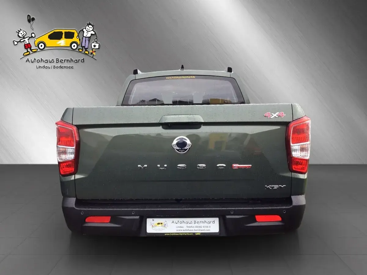 Neu KGM Musso 203 PS (149 kW) 2026 Amazoniagreen Pickup