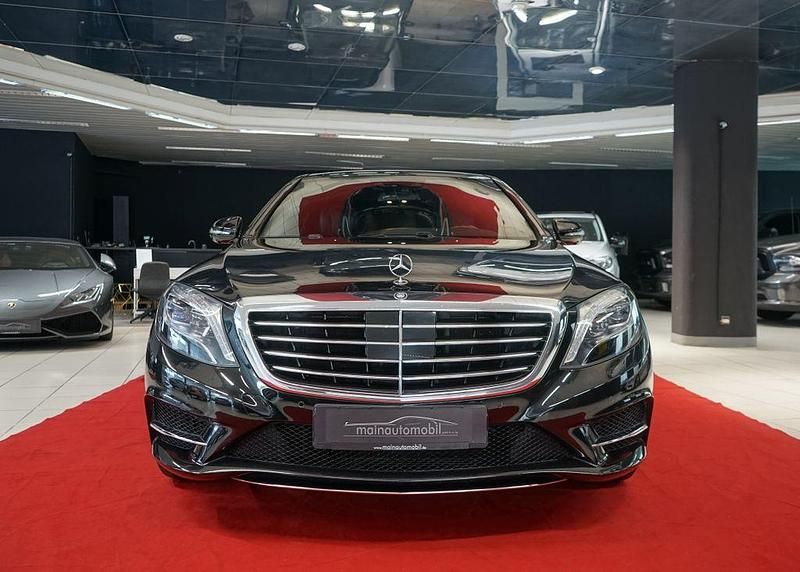 Obsidianschwarz metallic (metallic) Gebraucht 2016 Mercedes S350 AMG Limousine | 37.900 € (Superpreis) - Bild 1/4