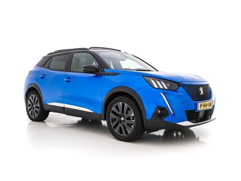 Blau Gebraucht 2020 Peugeot e-2008 GTi SUV | 18.145 € (Etwas zu teuer) - Bild 1/4