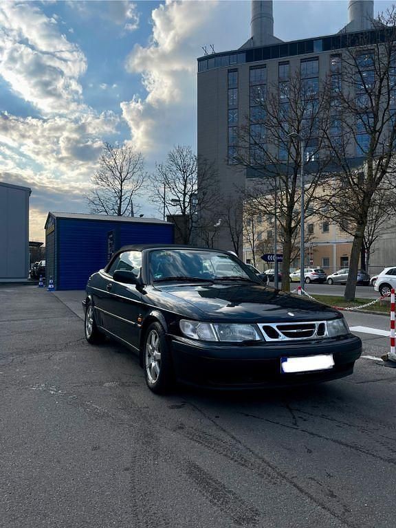 Gebraucht Saab 9-3 Cabriolet 154 PS (113 kW) 1999 Schwarz Cabrio