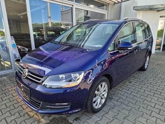 Gebraucht VW Sharan Highline 177 PS (130 kW) 2020 Blau Van / Kleinbus