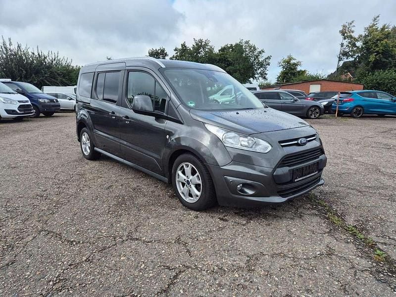 Magneticgrau (metallic) Gebraucht 2017 Ford Tourneo Connect Titanium Van / Kleinbus | 13.999 € (Superpreis) - Bild 1/4
