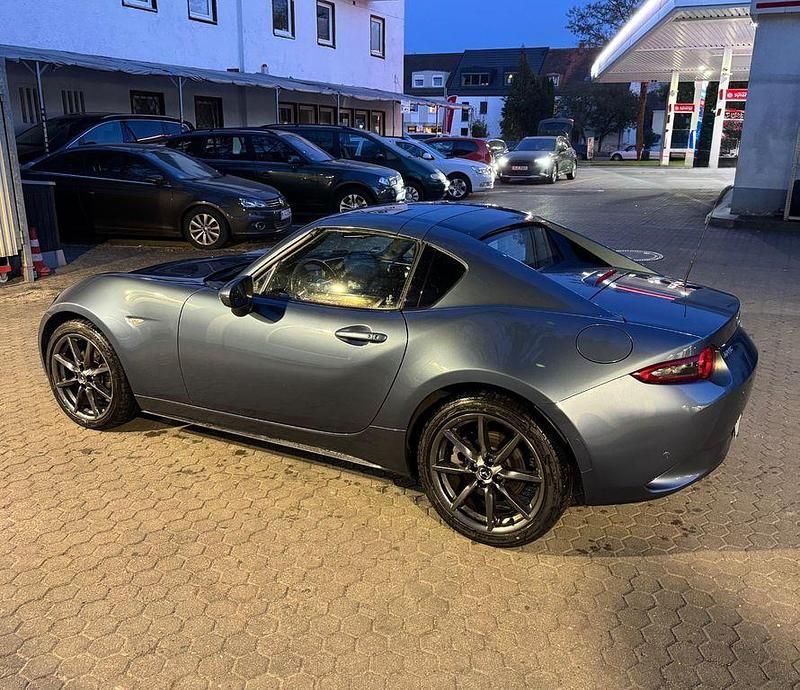 Usata Mazda MX5 160 CV (117 kW) 2017 Blu Cabrio