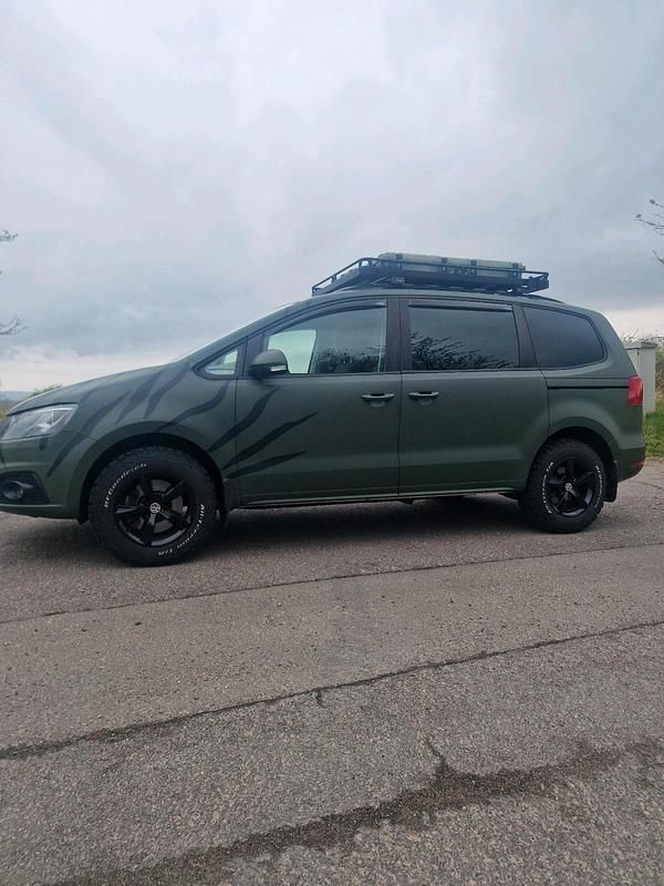 Gebraucht Seat Alhambra 140 PS (102 kW) 2013 Grün Van / Kleinbus