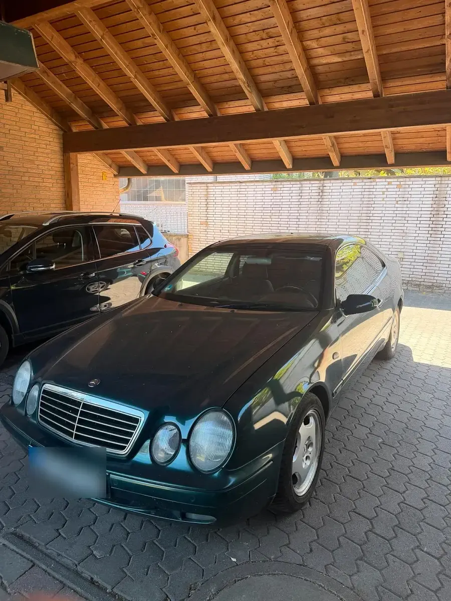 Używany Mercedes CLK230 193 KM (141 kW) 1997 Zielony Coupe