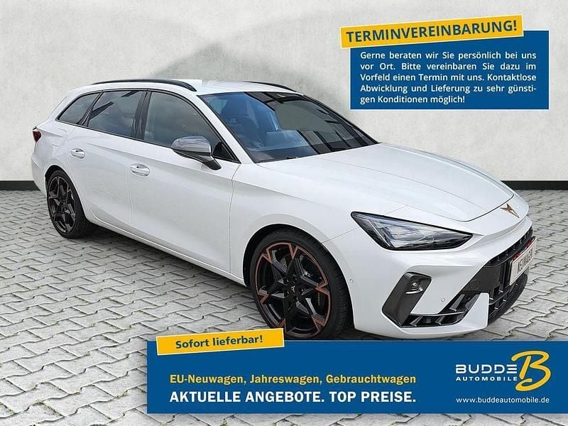 Neu Cupra Leon VZ 333 PS (244 kW) 2025 Nevadaweiß metallic Kombi