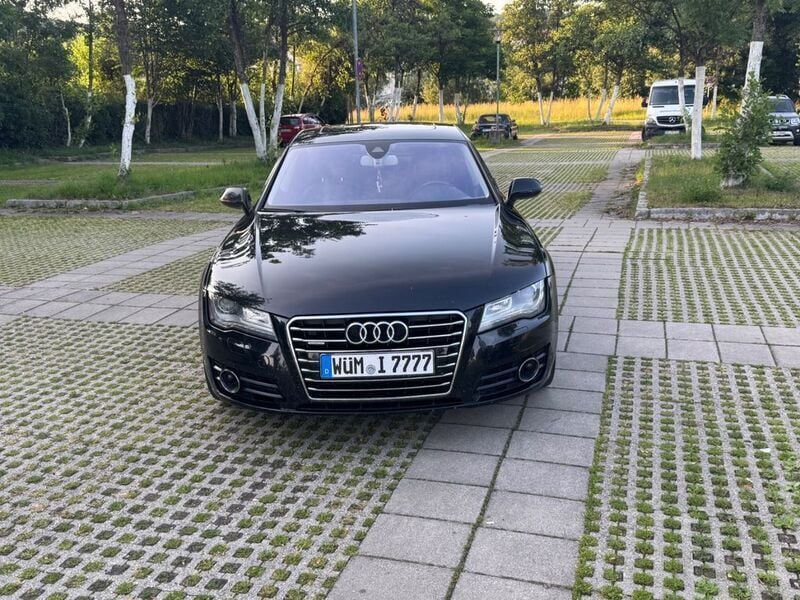 Schwarz Gebraucht 2012 Audi A7 Sportback Ambiente Kleinwagen | 18.999 € (Fairer Preis) - Bild 1/4