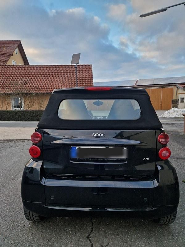 Gebraucht Smart ForTwo Cabrio 54 PS (39 kW) 2012 Schwarz Cabrio