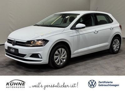 Pure white Gebraucht 2021 VW Polo Comfortline Kleinwagen | 14.550 € (Fairer Preis) - Bild 1/3