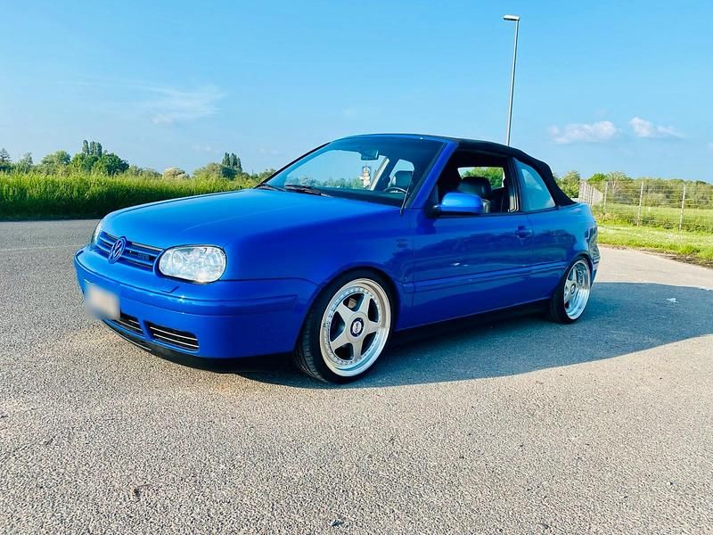 Gebraucht VW Golf Cabriolet Conceptline 115 PS (84 kW) 2001 Blau Cabrio