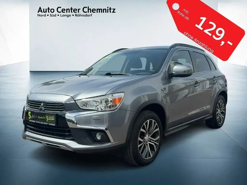 Gebraucht Mitsubishi ASX Diamant Edition 150 PS (110 kW) 2017 Platinumgrau (m) SUV