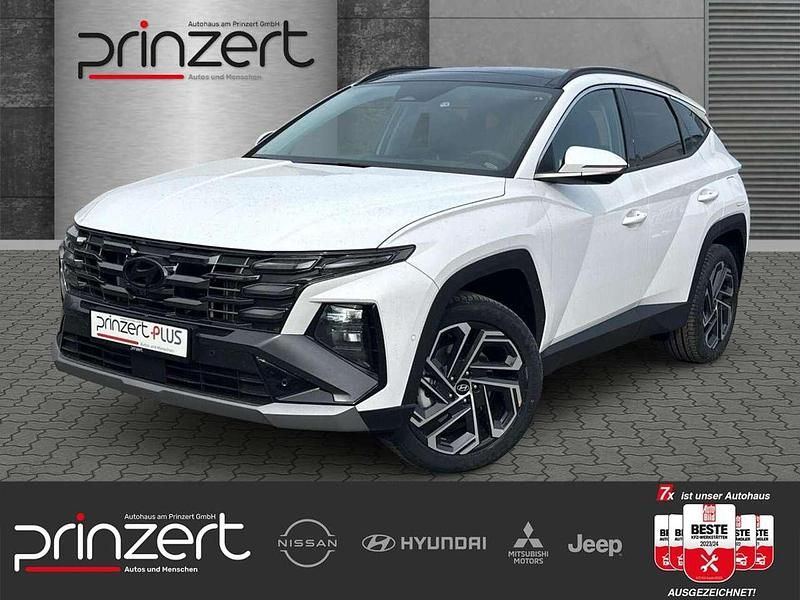 Weiß (serenity white / mic) Neu 2025 Hyundai Tucson Prime SUV | 39.470 € (Teuer) - Bild 1/4