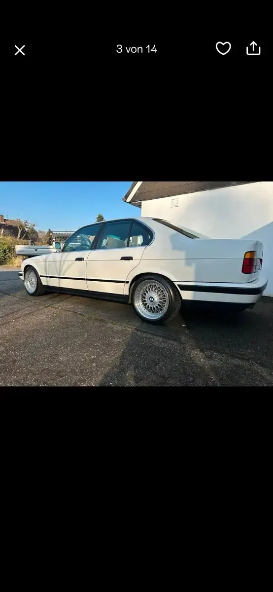Gebraucht BMW 520 150 PS (110 kW) 1991 Weiß Limousine