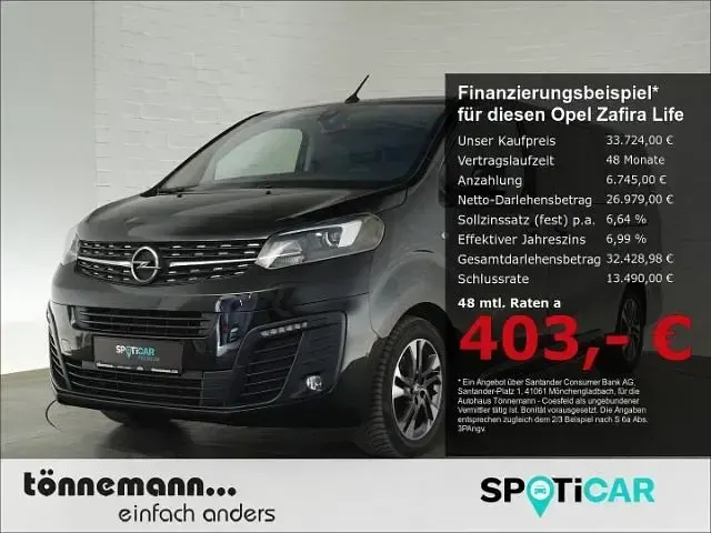 Gebraucht Opel Zafira Life S 177 PS (130 kW) 2021 Van / Kleinbus