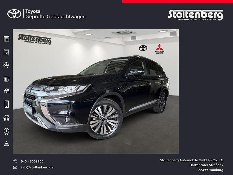 Schwarz Gebraucht 2020 Mitsubishi Outlander Spirit SUV | 21.980 € (Fairer Preis) - Bild 1/4