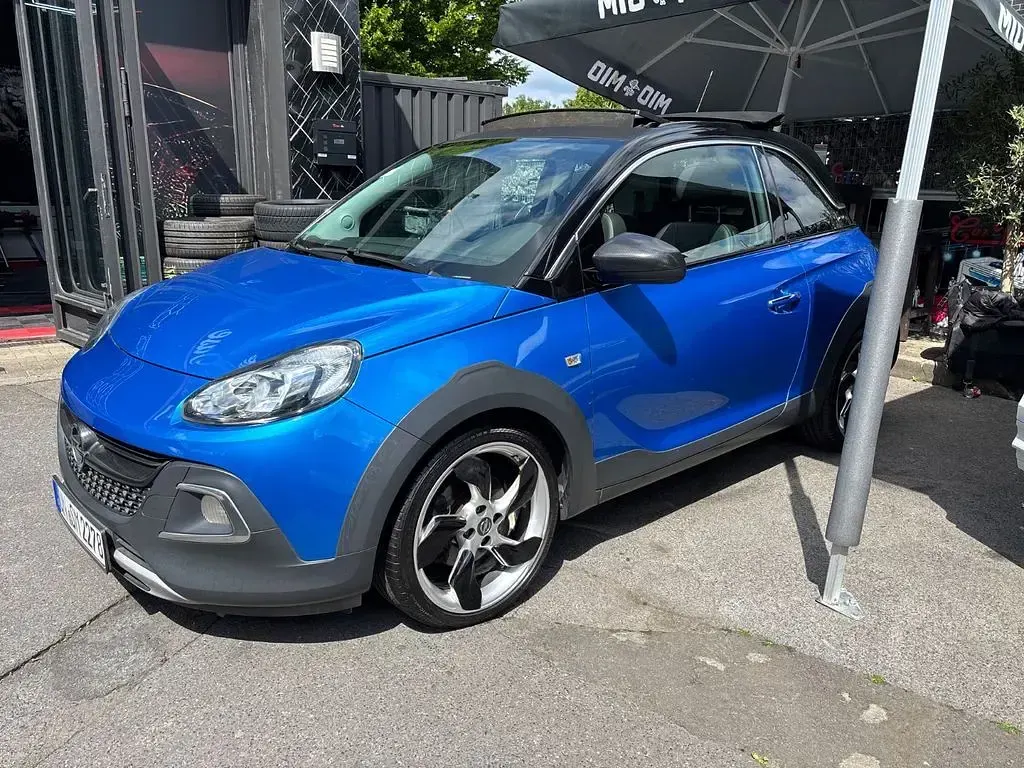 Gebraucht Opel Adam Rocks Rocks 116 PS (85 kW) 2017 Blau Kleinwagen