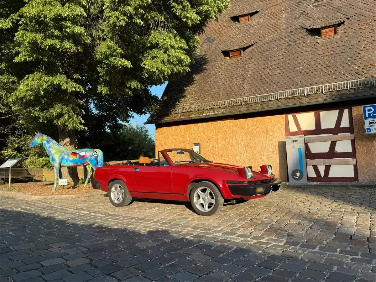 Gebraucht Triumph TR7 130 PS (95 kW) 1980 Rot Cabrio