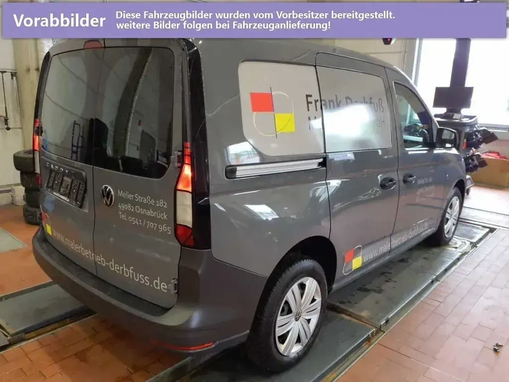Gebraucht VW Caddy 102 PS (75 kW) 2021 Pure grey, solid Van / Kleinbus
