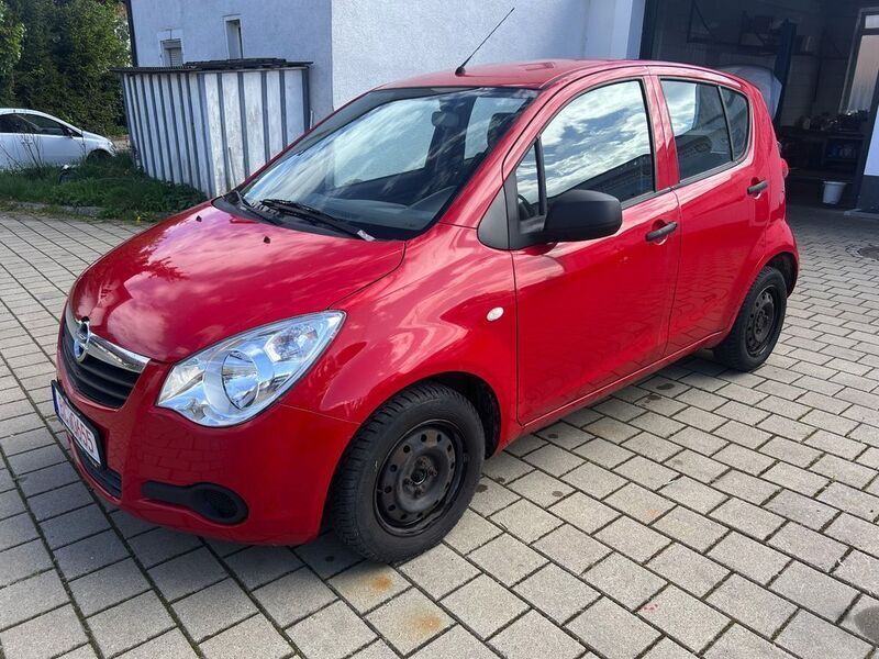 Gebraucht Opel Agila Basis 65 PS (47 kW) 2011 Rot Kleinwagen