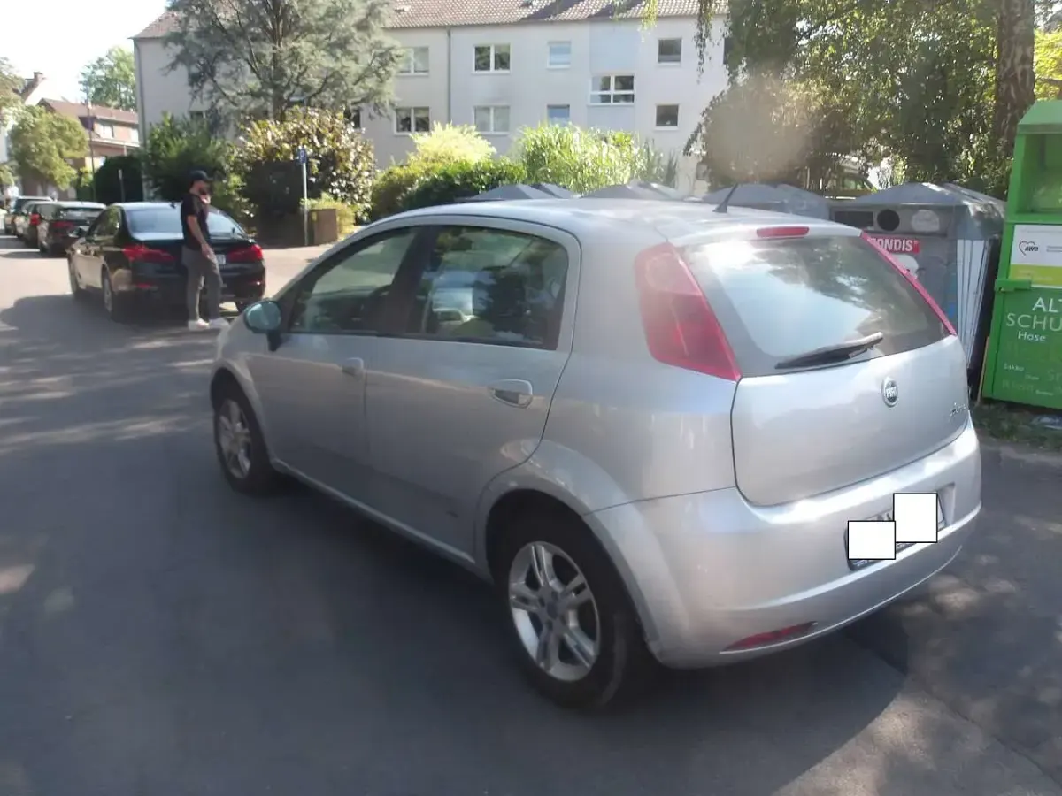 Gebraucht Fiat Grande Punto 77 PS (56 kW) 2007 Silber Kleinwagen