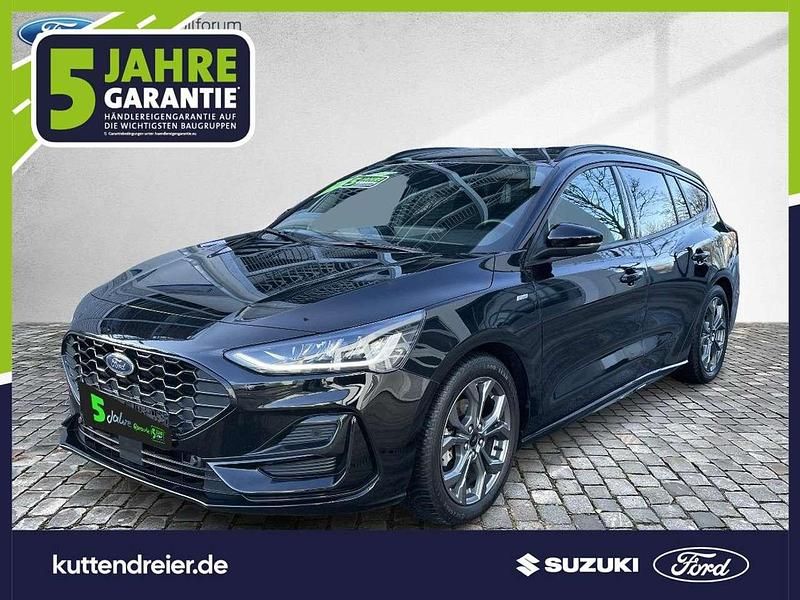 Gebraucht Ford Focus ST-Line 125 PS (91 kW) 2024 Obsidianschwarz metallic Kombi