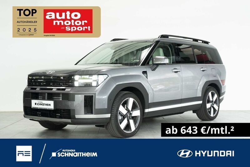 Magnetic grey (m2f) Neu 2025 Hyundai Santa Fe Signature SUV | 55.590 € - Bild 1/3