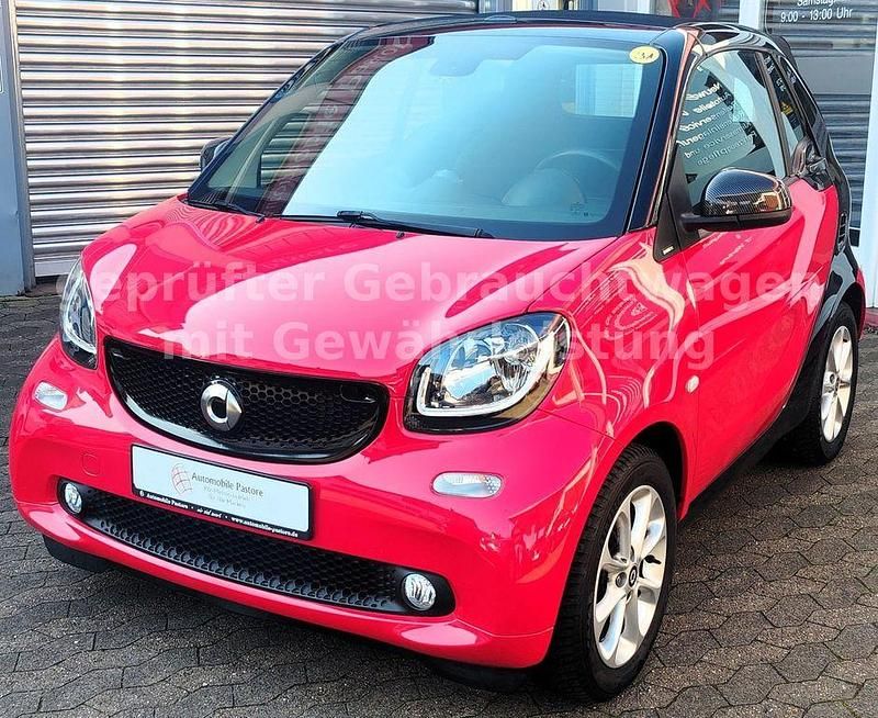 Gebraucht Smart ForTwo Cabrio Passion 71 PS (52 kW) 2016 Rot Cabrio