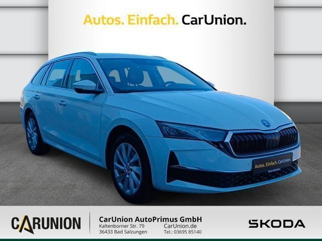 Gebraucht Skoda Octavia Selection 150 PS (110 kW) 2024 Moonweiss metallic met. Kombi