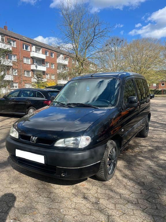Gebraucht Peugeot Partner 109 PS (80 kW) 2003 Schwarz Van / Kleinbus