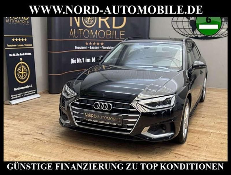 Mythosschwarz metall (metallic) Gebraucht 2020 Audi A4 Advanced Plus Kombi | 24.900 € (Fairer Preis) - Bild 1/3