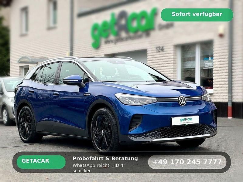 Blau Gebraucht 2021 VW ID.4 Pro Performance SUV | 23.890 € (Guter Preis) - Bild 1/4