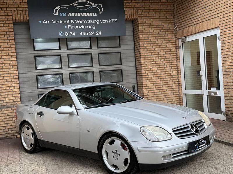 Gebraucht Mercedes SLK200 136 PS (100 kW) 1998 Silber Cabrio