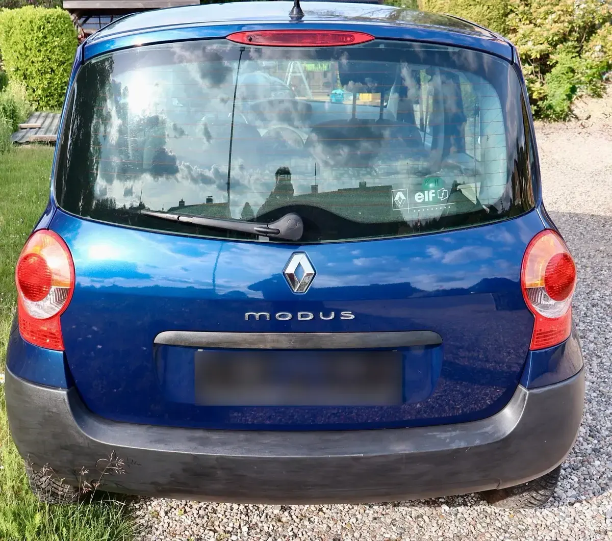 Gebraucht Renault Modus 65 PS (47 kW) 2005 Blau Van / Kleinbus