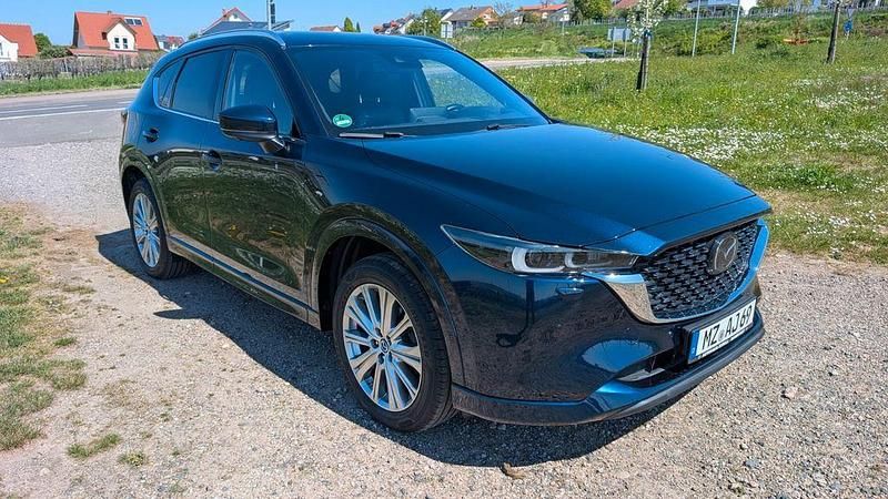 Second-hand Mazda CX-5 184 CP (135 kW) 2022 Albastru SUV