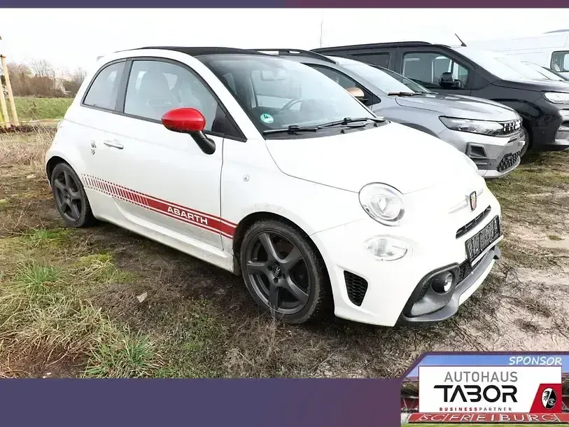 Gebraucht Abarth 595C Turismo 165 PS (121 kW) 2018 Weiss Cabrio
