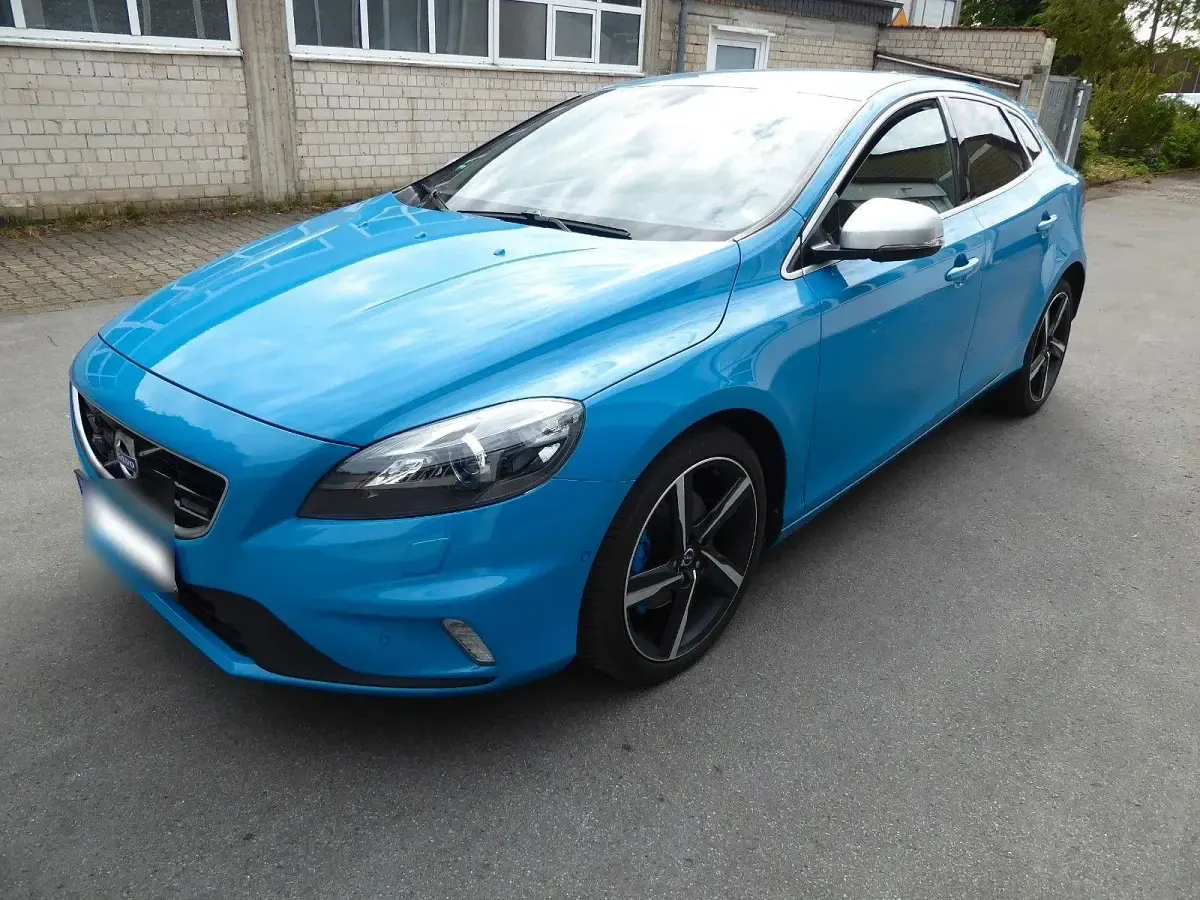 Gebraucht Volvo V40 R-Design 150 PS (110 kW) 2014 Blau Kombi