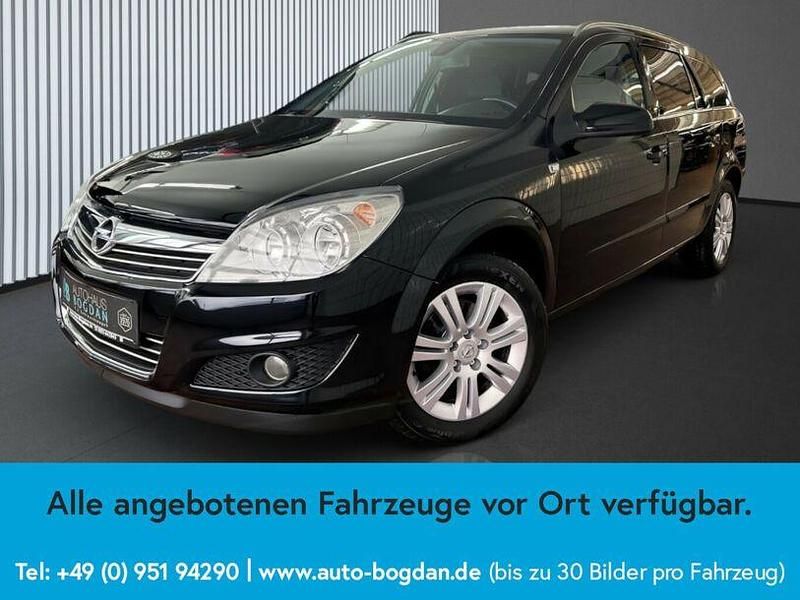 Gebraucht Opel Astra 90 PS (66 kW) 2008 Saphirschwarz mi2 Kombi