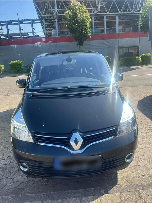 Gebraucht Renault Espace 147 PS (108 kW) 2013 Schwarz Van / Kleinbus