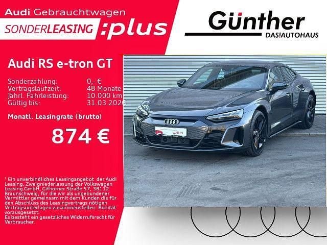 Daytonagrau perleffekt Gebraucht 2024 Audi e-tron GT quattro Ambiente Limousine | 102.000 € - Bild 1/4