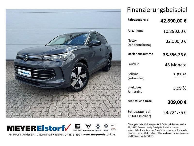 Neu VW Tiguan Elegance 150 PS (110 kW) 2025 Grau SUV